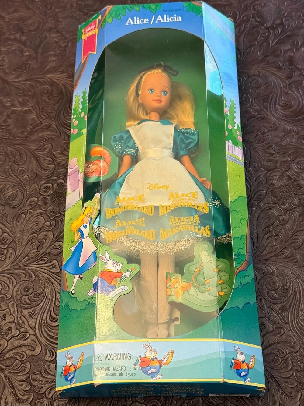 Disney Alice Doll in Blue Dress with White Apron
